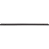 Top Knobs TK3288BLK Radcliffe 18" Center to Center Pull Backplate Flat Black