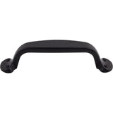 Top Knobs M532 Trunk 3 3/4" Center to Center Bar Pull Flat Black