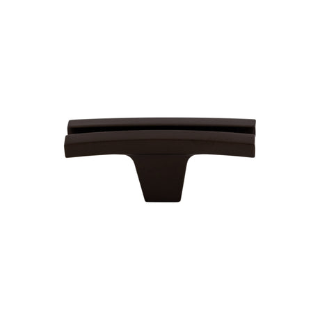 Top Knobs TK87ORB Flared 2 5/8" Length Geometric Knob Oil Rubbed Bronze