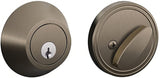 Dexter by Schlage JD60620 antique pewter single cylinder deadbolt