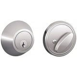 Dexter by Schlage JD60625 bright chrome single cylinder deadbolt
