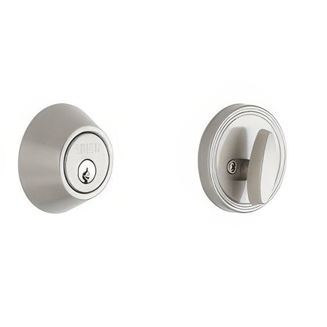 Dexter by Schlage JD60626 satin chrome single cylinder deadbolt