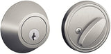 Dexter by Schlage JD60630 satin stainless steel single cylinder deadbolt