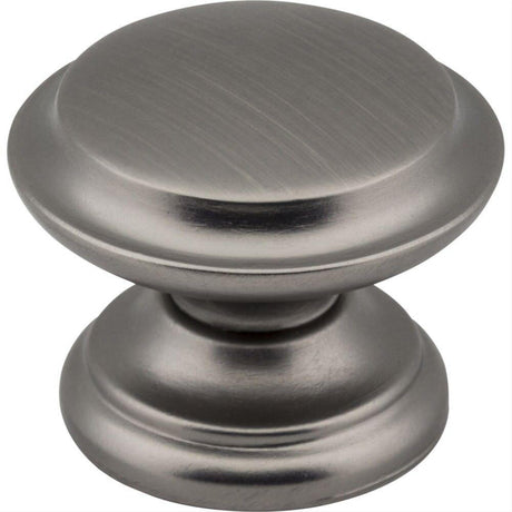 Jeffrey Alexander 0251BNBDL 0251 Cordova 1-3/8 Inch Zinc Cabinet Knob Brushed Pewter