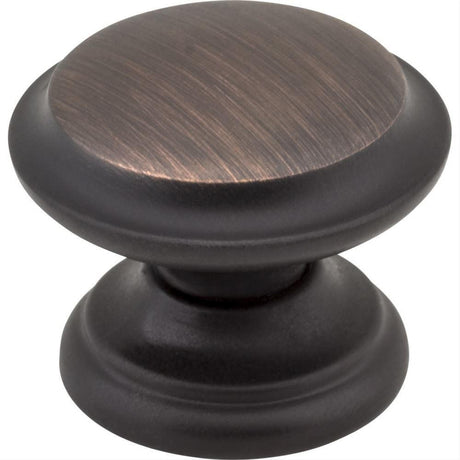 Jeffrey Alexander 0251DBAC 0251 Cordova 1-3/8 Inch Zinc Cabinet Knob Brushed Oil Rubbed Bronze
