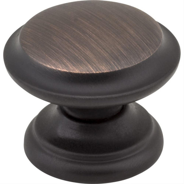 Jeffrey Alexander 0251DBAC 0251 Cordova 1-3/8 Inch Zinc Cabinet Knob Brushed Oil Rubbed Bronze