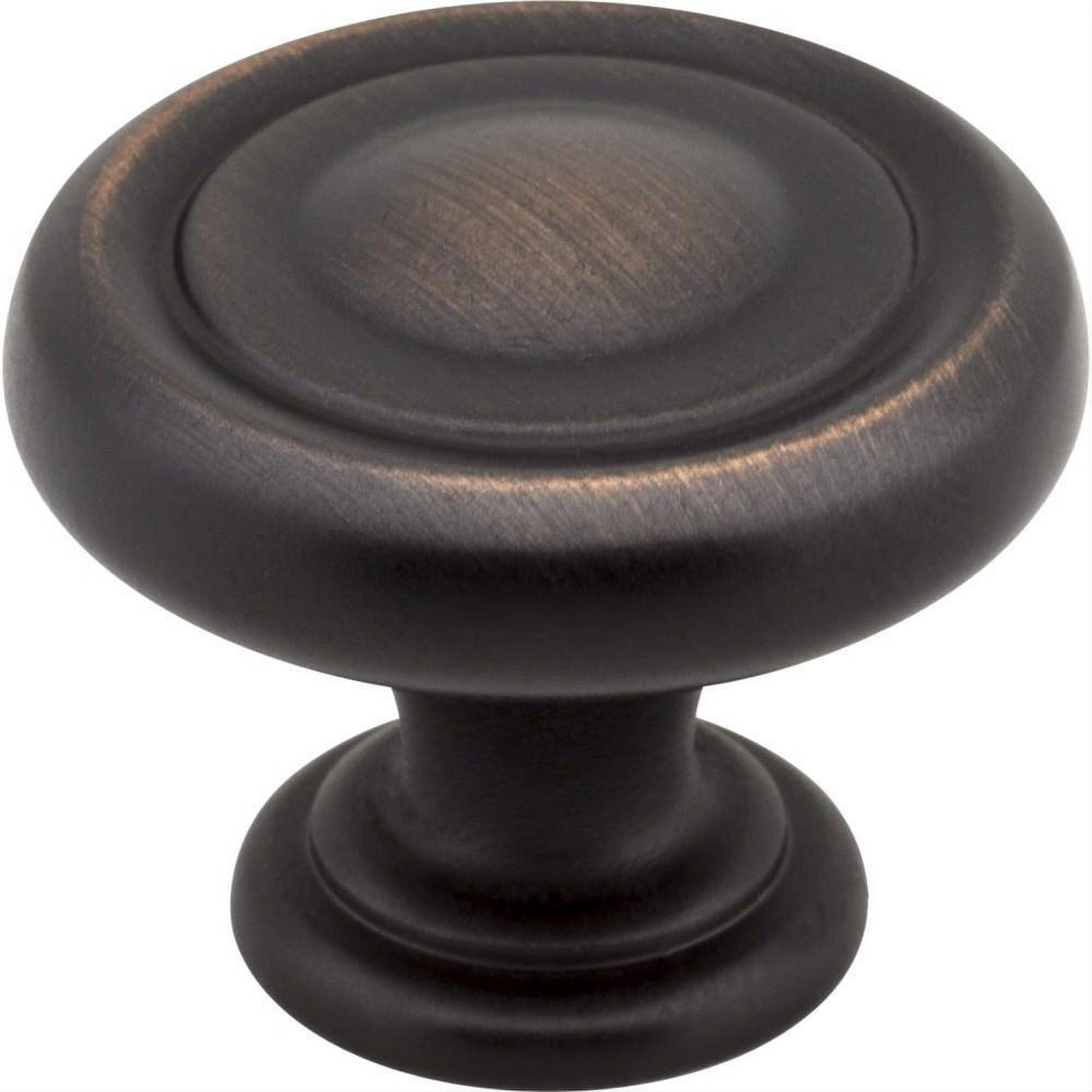 Jeffrey Alexander 117DBAC 117 Bremen 1 1-1/4" Zinc Cabinet Knob Brushed Oil Rubbed Bronze