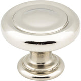 Jeffrey Alexander 117NI 117 Bremen 1 1-1/4" Zinc Cabinet Knob Polished Nickel