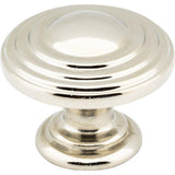 Jeffrey Alexander 137NI 137 Bremen 2 1-1/4" Zinc Stacked Cabinet Knob Polished Nickel