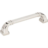 Jeffrey Alexander 165-128NI-128 Ella 5-13/16" Zinc Cabinet Pull Polished Nickel