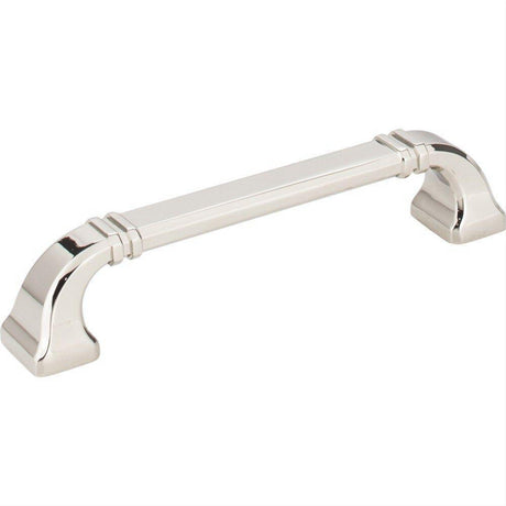 Jeffrey Alexander 165-128NI-128 Ella 5-13/16" Zinc Cabinet Pull Polished Nickel