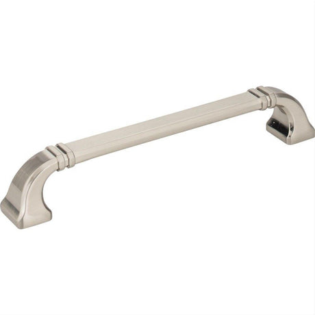 Jeffrey Alexander 165-160SN-160 Ella 7-1/16" Zinc Cabinet Pull Satin Nickel