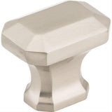 Jeffrey Alexander 165SN 165 Ella 1-1/4" Zinc Cabinet Knob Satin Nickel