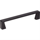 Jeffrey Alexander 177-128MB-128 Boswell 5-9/16" Zinc Cabinet Pull Matte Black