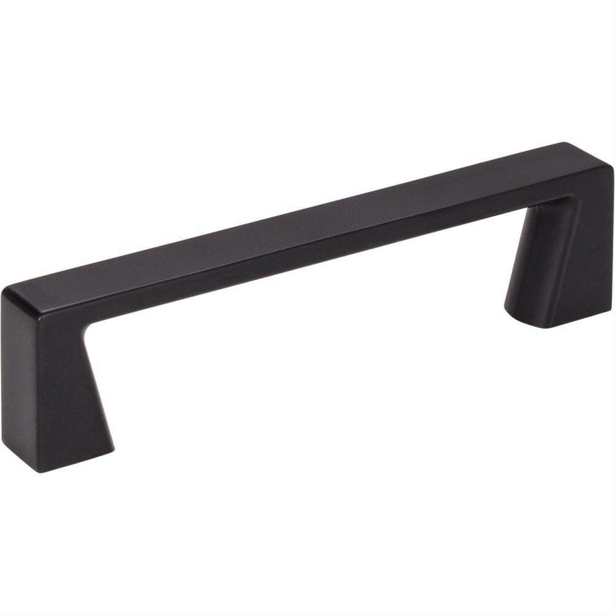 Jeffrey Alexander 177-96MB-96 Boswell 4-1/4" Zinc Cabinet Pull Matte Black