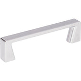 Jeffrey Alexander 177-96PC-96 Boswell 4-1/4" Zinc Cabinet Pull Polished Chrome