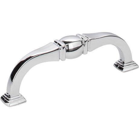 Jeffrey Alexander 188-96PC polished chrome cabinet drawer pull