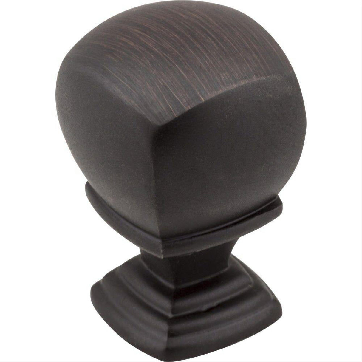 Jeffrey Alexander 188DBAC 188 Katharine 7/8" Zinc Cabinet Knob Brushed Oil Rubbed Bronze
