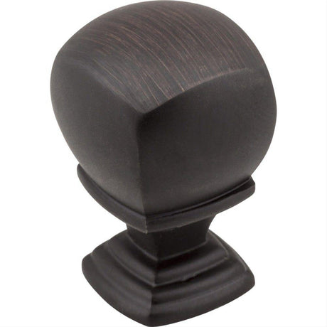 Jeffrey Alexander 188DBAC 188 Katharine 7/8" Zinc Cabinet Knob Brushed Oil Rubbed Bronze