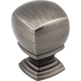 Jeffrey Alexander 188L-BNBDL Katharine 1" Zinc Large Cabinet Knob Brushed Pewter