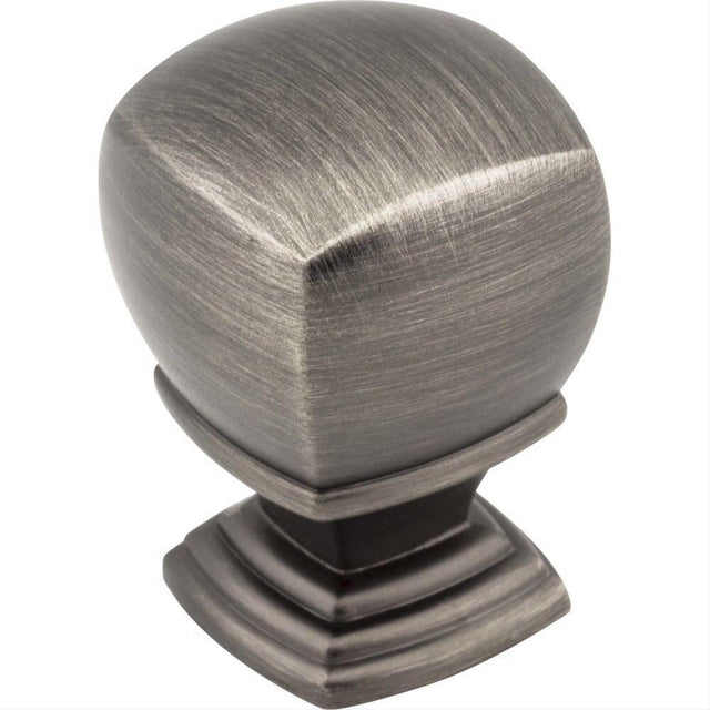 Jeffrey Alexander 188L-BNBDL Katharine 1" Zinc Large Cabinet Knob Brushed Pewter