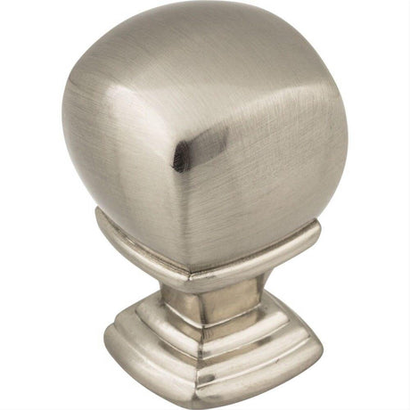 Jeffrey Alexander 188SN 188 Katharine 7/8" Zinc Cabinet Knob Satin Nickel