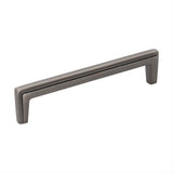 Jeffrey Alexander 259-128BNBDL-128 Lexa 5-7/16" Zinc Cabinet Pull Brushed Pewter