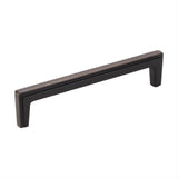 Jeffrey Alexander 259-128DBAC-128 Lexa 5-7/16" Zinc Cabinet Pull Brushed Oil Rubbed Bronze