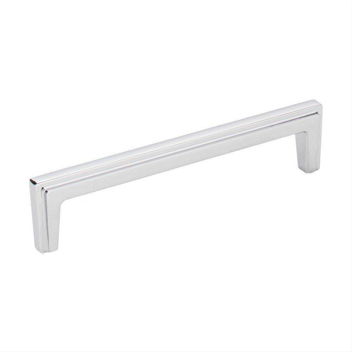 Jeffrey Alexander 259-128PC-128 Lexa 5-7/16" Zinc Cabinet Pull Polished Chrome