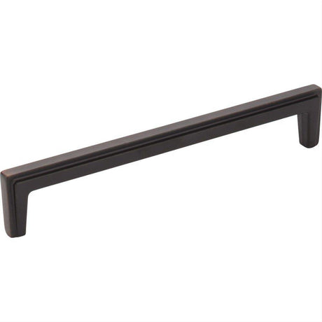 Jeffrey Alexander 259-160DBAC-160 Lexa 6-11/16" Zinc Cabinet Pull Brushed Oil Rubbed Bronze