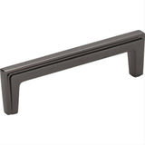 Jeffrey Alexander 259-96BN-96 Lexa 4-3/16" Zinc Cabinet Pull Black Nickel