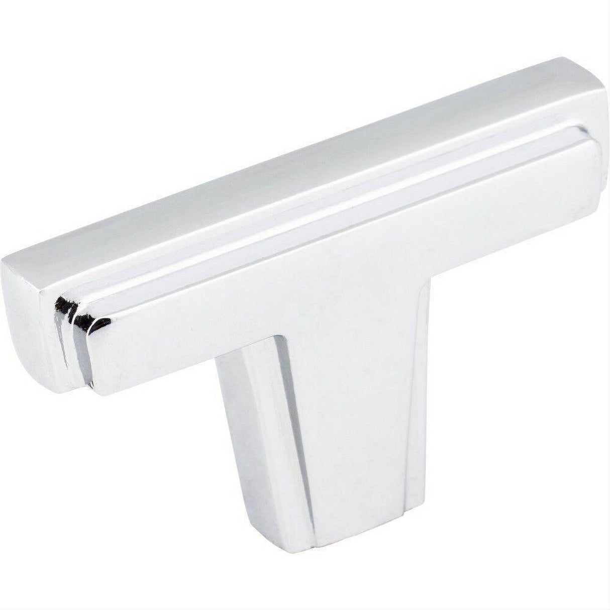 Jeffrey Alexander 259PC 259 Lexa 2" Zinc Cabinet T-Shaped Cabinet Knob Polished Chrome