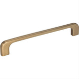 Jeffrey Alexander 264-160SBZ-160 Alvar 7" Zinc Cabinet Pull Satin Bronze