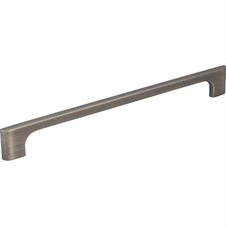 Jeffrey Alexander 286-224BNBDL-224 Leyton 10-3/16" Zinc Cabinet Pull Brushed Pewter