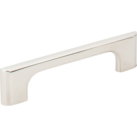 Jeffrey Alexander 286-96NI polished nickel cabinet drawer pull