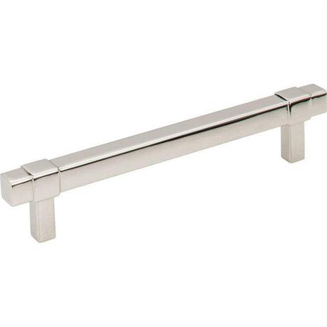 Jeffrey Alexander 293-128NI-128 Zane 6-5/16" Zinc Cabinet Pull Polished Nickel