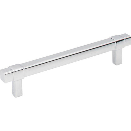 Jeffrey Alexander 293-128PC-128 Zane 6-5/16" Zinc Cabinet Pull Polished Chrome
