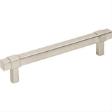Jeffrey Alexander 293-128SN-128 Zane 6-5/16" Zinc Cabinet Pull Satin Nickel