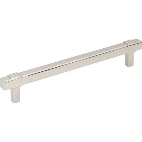 Jeffrey Alexander 293-160NI-160 Zane 7-9/16" Zinc Cabinet Pull Polished Nickel