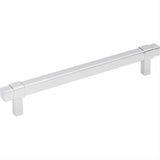 Jeffrey Alexander 293-160PC-160 Zane 7-9/16" Zinc Cabinet Pull Polished Chrome