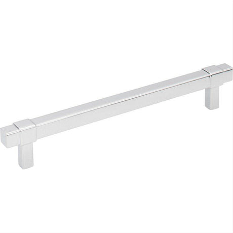 Jeffrey Alexander 293-160PC-160 Zane 7-9/16" Zinc Cabinet Pull Polished Chrome