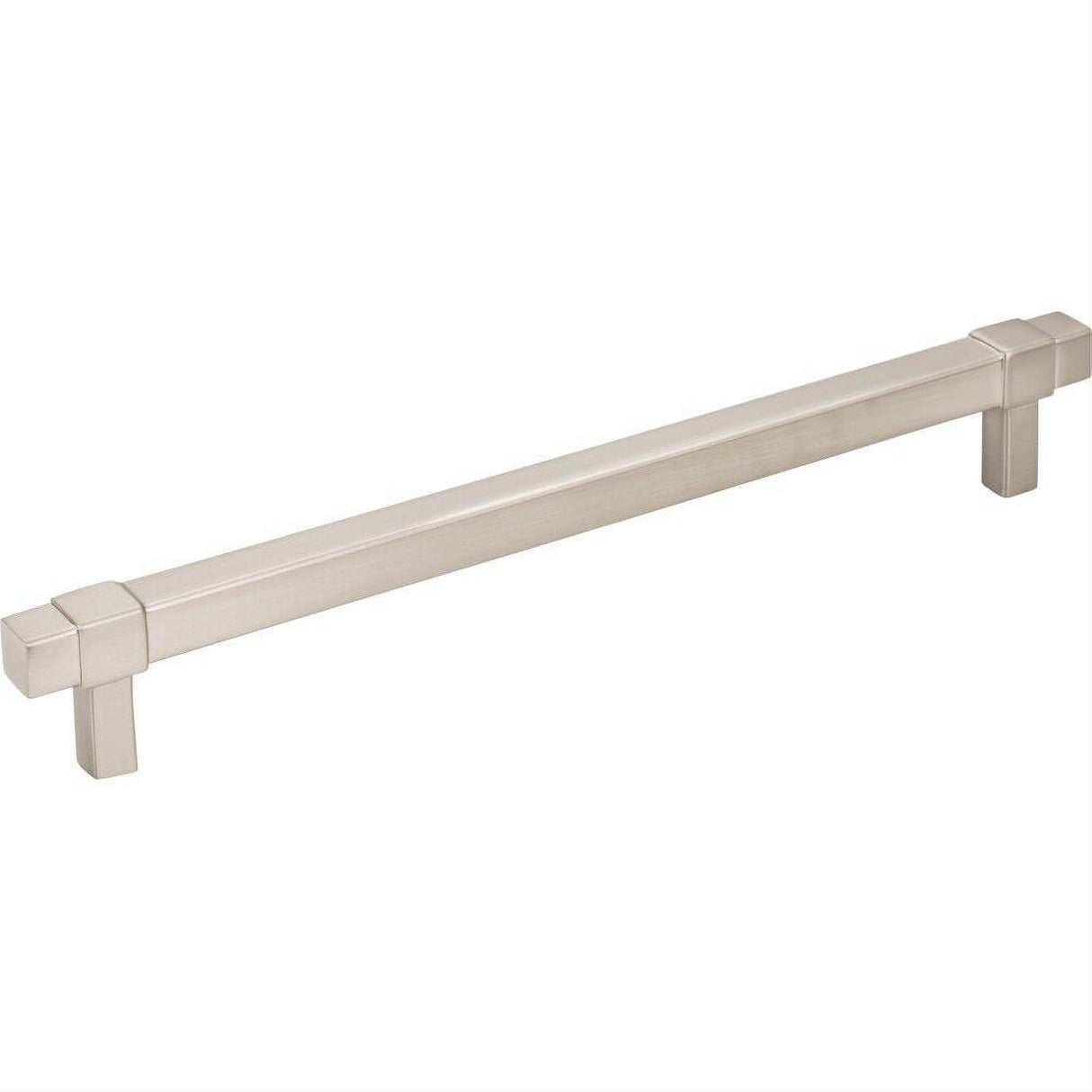 Jeffrey Alexander 293-192SN-192 Zane 8-13/16" Zinc Cabinet Pull Satin Nickel