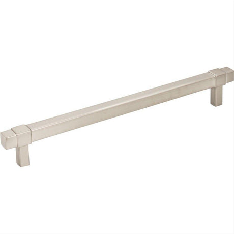 Jeffrey Alexander 293-192SN-192 Zane 8-13/16" Zinc Cabinet Pull Satin Nickel