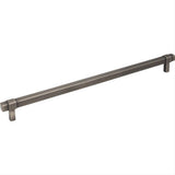 Jeffrey Alexander 293-305BNBDL-305 Zane 13-1/4" Zinc Cabinet Pull Brushed Pewter