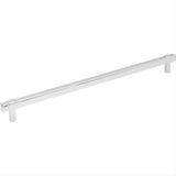 Jeffrey Alexander 293-305PC-305 Zane 13-1/4" Zinc Cabinet Pull Polished Chrome