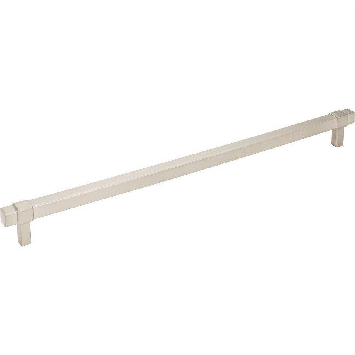 Jeffrey Alexander 293-305SN-305 Zane 13-1/4" Zinc Cabinet Pull Satin Nickel