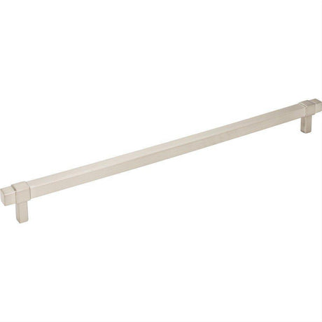Jeffrey Alexander 293-305SN-305 Zane 13-1/4" Zinc Cabinet Pull Satin Nickel