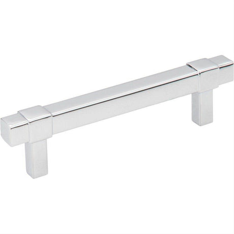 Jeffrey Alexander 293-96PC-96 Zane 5-1/16" Zinc Cabinet Pull Polished Chrome