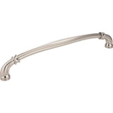 Jeffrey Alexander 317-12SN-12 Lafayette 12-15/16" Zinc Appliance & Cabinet Pull Satin Nickel
