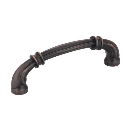 Jeffrey Alexander 317-96DBAC brushed oil rubbed bronze cabinet drawer pull